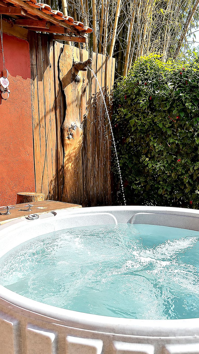 Casa do Córrego: jacuzzi e cavalgadas para grupos