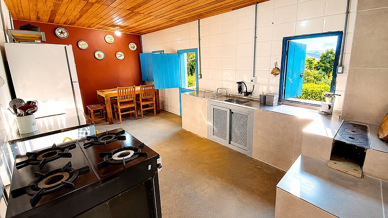 Casa do Córrego: jacuzzi e cavalgadas para grupos